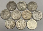 Half Roll of 10 1922-D Peace Silver Dollars, U.S. $1 Lot Set