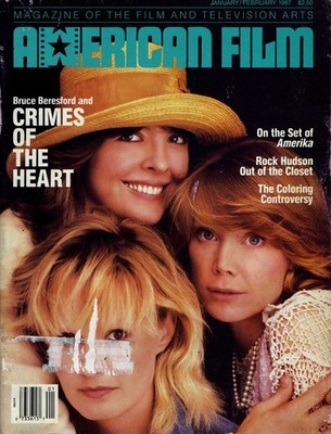 American Film Magazine; 12:4, J/F '87; Amerika, Crimes of the Heart, Rock Hudson