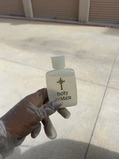 Holy Water Plastic Bottle Approx 4in Actual Holy Water