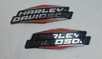 HARLEY-DAVIDSON GENUINE TOURING GAS TANK EMBLEMS 14101841 14101842
