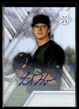 2017 ELITE EXTRA EDITION AUTO LINCOLN HENZMAN WHITE SOX