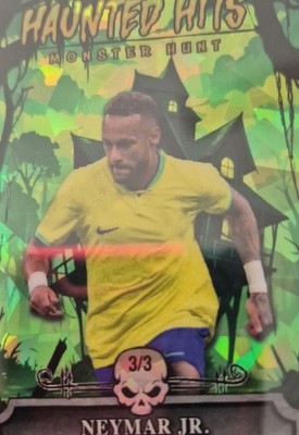 2025 Wild Card Haunted Hits Monster Hunt Hobby Brick - HHH-N3 Neymar JR. 3/3