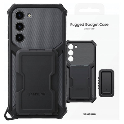 Samsung Galaxy S23+ Rugged Gadget Schutzhülle Titan
