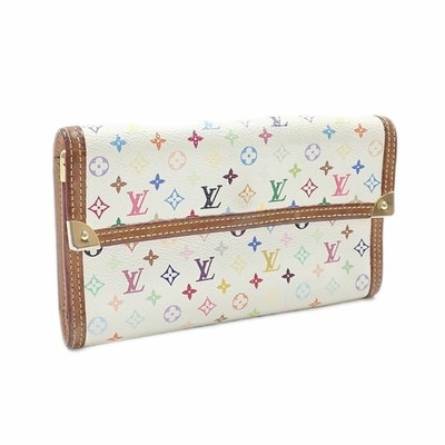 Louis Vuitton Tri-fold Long Wallet Monogram Multicolor Portefeuill... GZl1hpju