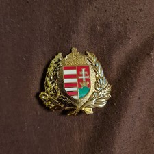 Hungary Hungarian  Zoll-Customs - Douane officer    hat cap badge