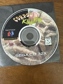 Corpse Killer For Sega Genesis 32X CD Video Game Complete In Box CIB RARE
