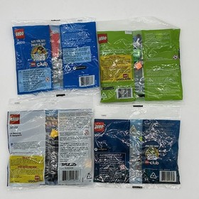 Lot of 4 LEGO 30301 Batwing, 30010 City, 30042 Atlantis 30705, Minecraft Polybag