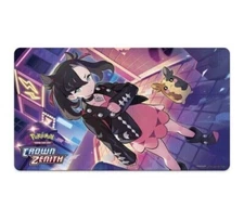 MORPEKO PLAYMAT MARNIE CROWN ZENITH POKEMON NEW RUBBER 23" X 13"