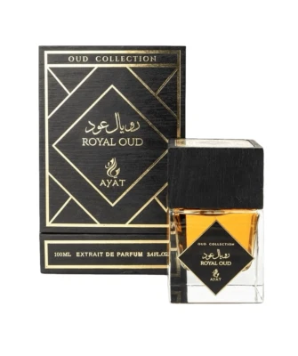 Ayat Royal Oud Eau de Parfum 100ml Unisex + FREE 3ml Perfume Oil