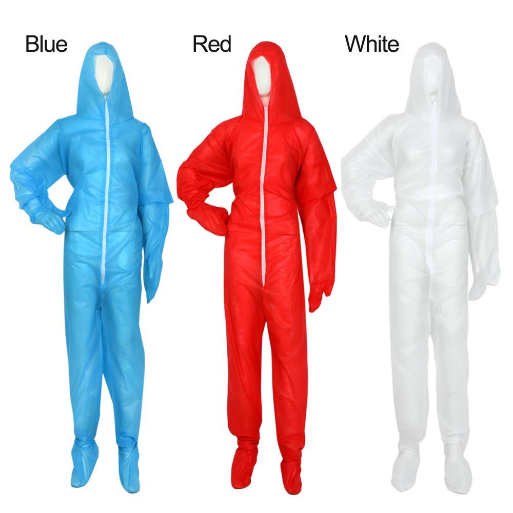 Overalls Suit Protective Coverall Isolation Suit Disposable Coveralls
