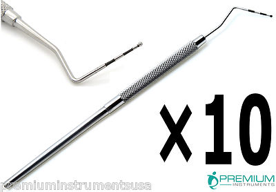 10× Dental Probe CPITN Color Coded Marking Round Tip Diagnostic Instruments