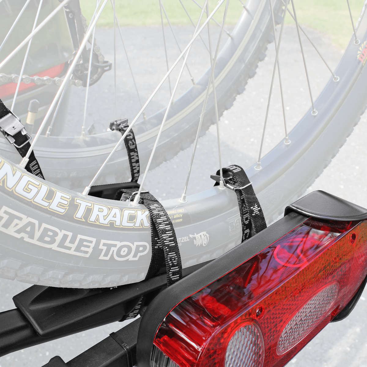 Porte-vélos Eufab Crow Plus Pour 2 Vélos - Rabattable, Verrouillable, Pour Attelage - Neuf