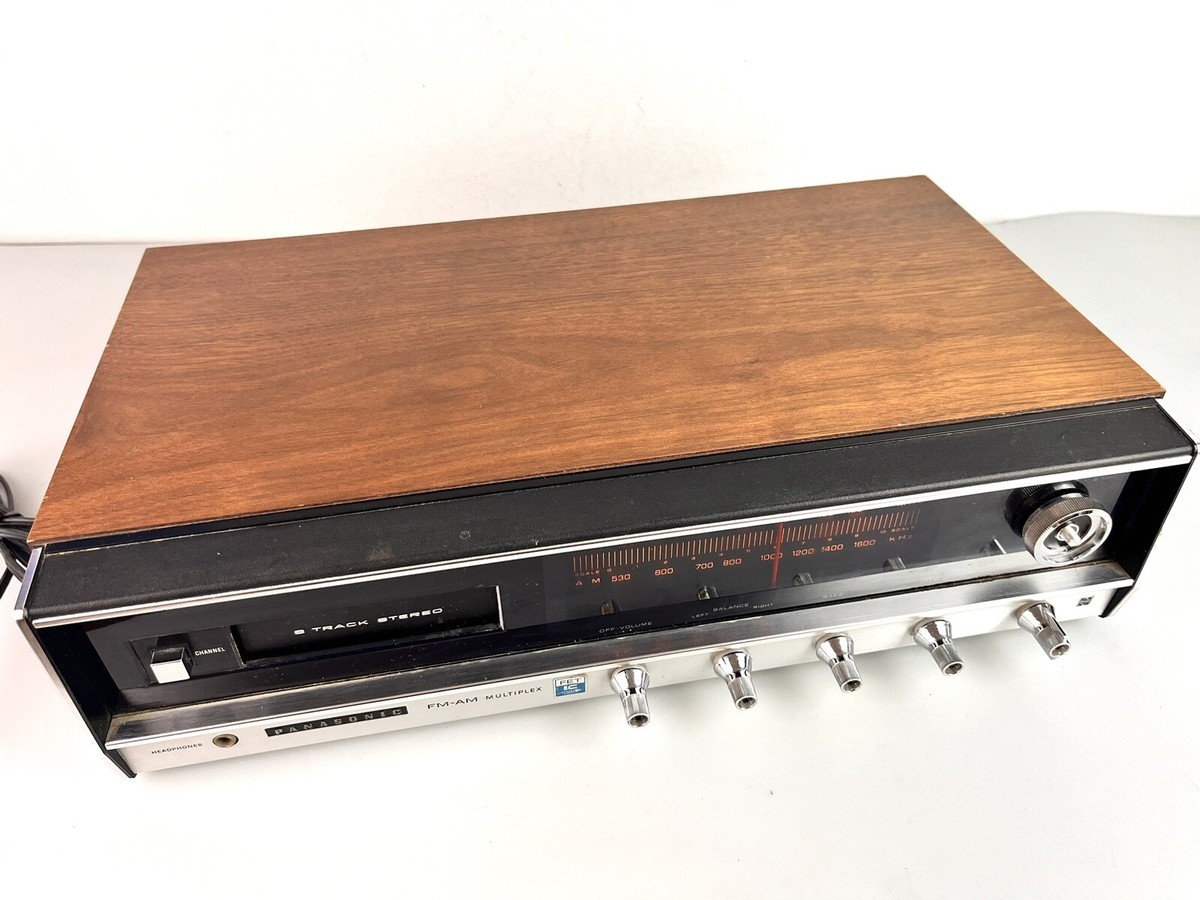Vintage Panasonic RE-7800 AM/FM Stereo 8 Track Player | eBay