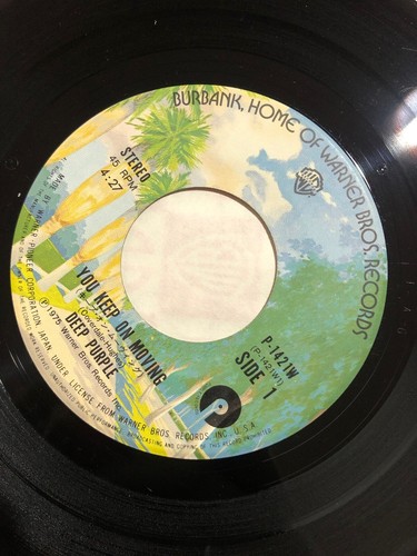45 Revoluciones Deep Purple Comin' Página de Inicio You Keep On Moving Japan - Imagen 5 de 5