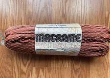 VTG Dupont VEXAR Macrame 70 Yard Brown Mesh Net Craft Netting Plant Hanger NEW
