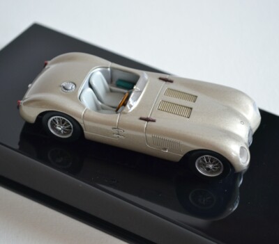 Jaguar C-Type 1951 – Miniature AUTOart 1/43, Vert, Moulée Sous Pression, état Neuf