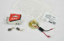 MAKITA 632K64 638991-1 BDF BHP 458 Kohlebürstenhalter + 196854-2 CB-448 2x Kohle