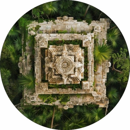 Objective Markers For Warhammer 40K - 7.57" NUCLEAR FALLOUT - Neoprene Non-slip Mat - Foto 5