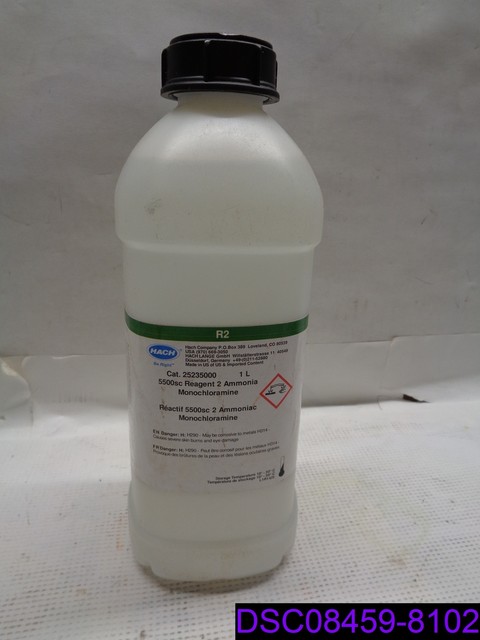 Hach 5500sc Ammonia Monochloramine Reagent 2, 1L | eBay