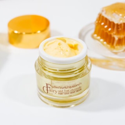 Whitening Facial Night Cream Skin Soft Smooth Tighten pores Reduce Dark Spots