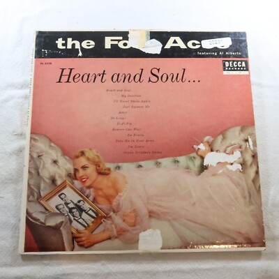 Four Aces Heart And Soul   Record Album Vinyl LP