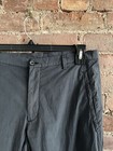 Vintage Lanvin Men’s Poplin Pants, Sz 46 IT, US 32 Charcoal Cotton — photo 3