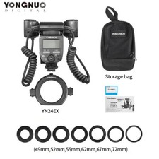 YONGNUO YN24EX E-TTL Twin Lite Macro Flash Speedlite Light for Sony Camera DSLR
