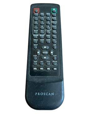 Proscan GHB-108-3 Genuine Original DVD Player Remote PDVD1096-PL, PDVD6655-PL