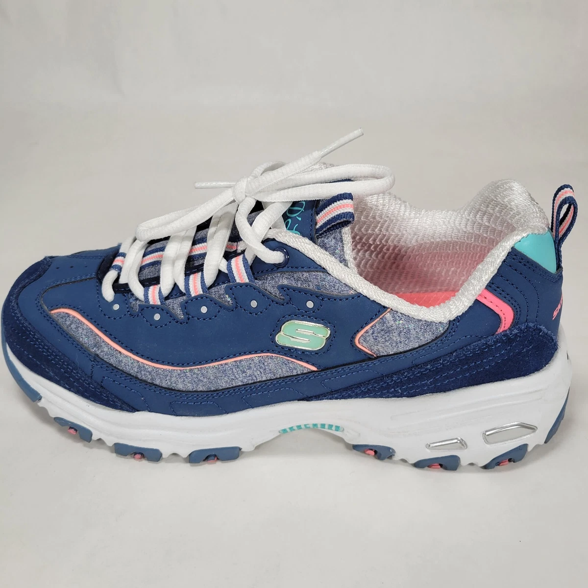 Skechers d lites sales femme bleu