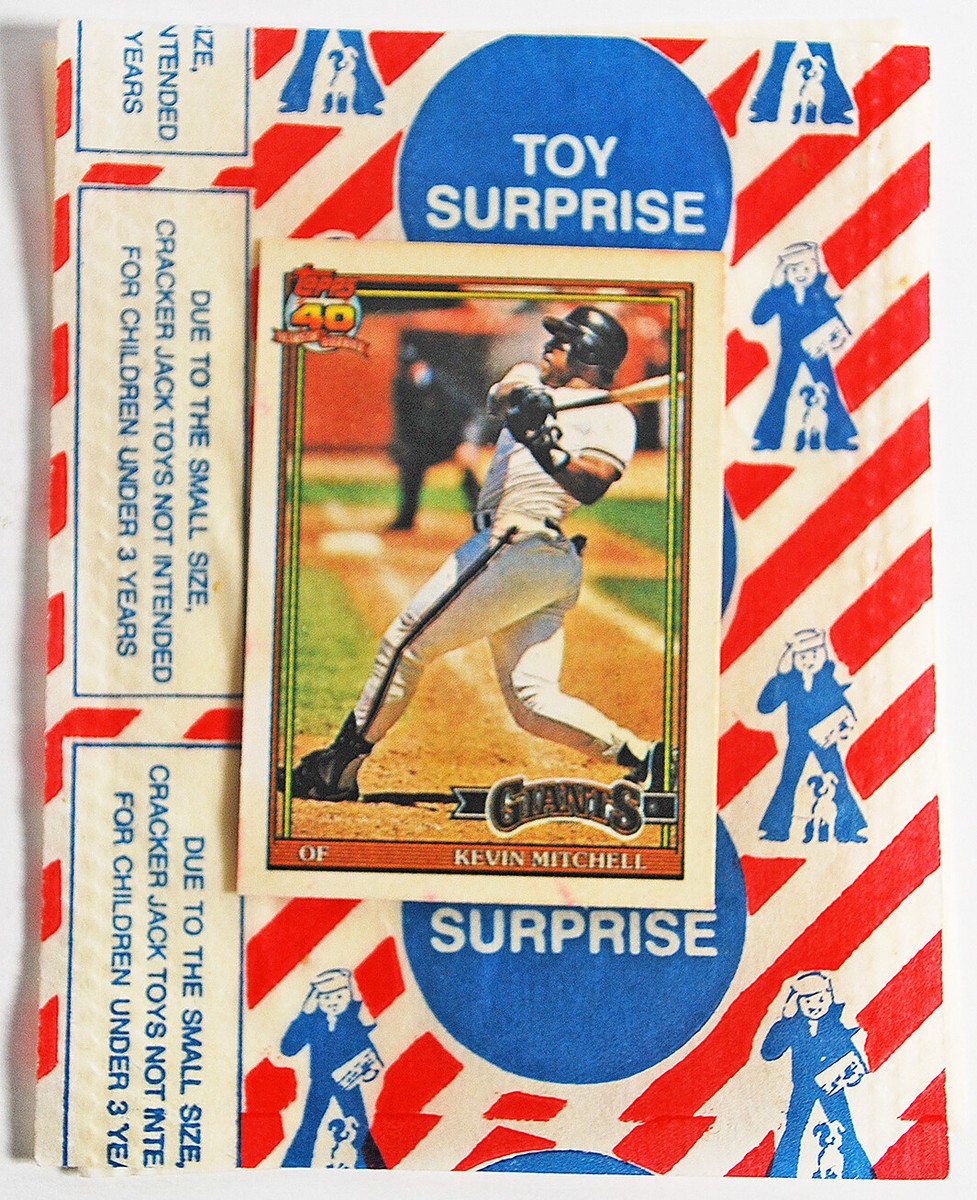 1991 Topps Cracker Jack Kevin Mitchell Mini Baseball Card #30 | eBay