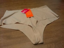 COMMANDO RAW CUT classic solid thong nude new with partial tags