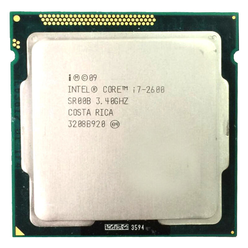 Processeur Intel Core i7-2600 (3.40 GHz - 3.8 GHz) - Socket LGA1155