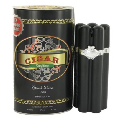 Cigar Black Wood by Remy Latour 3.3 / 3.4 oz EDT Cologne for Men New In Box