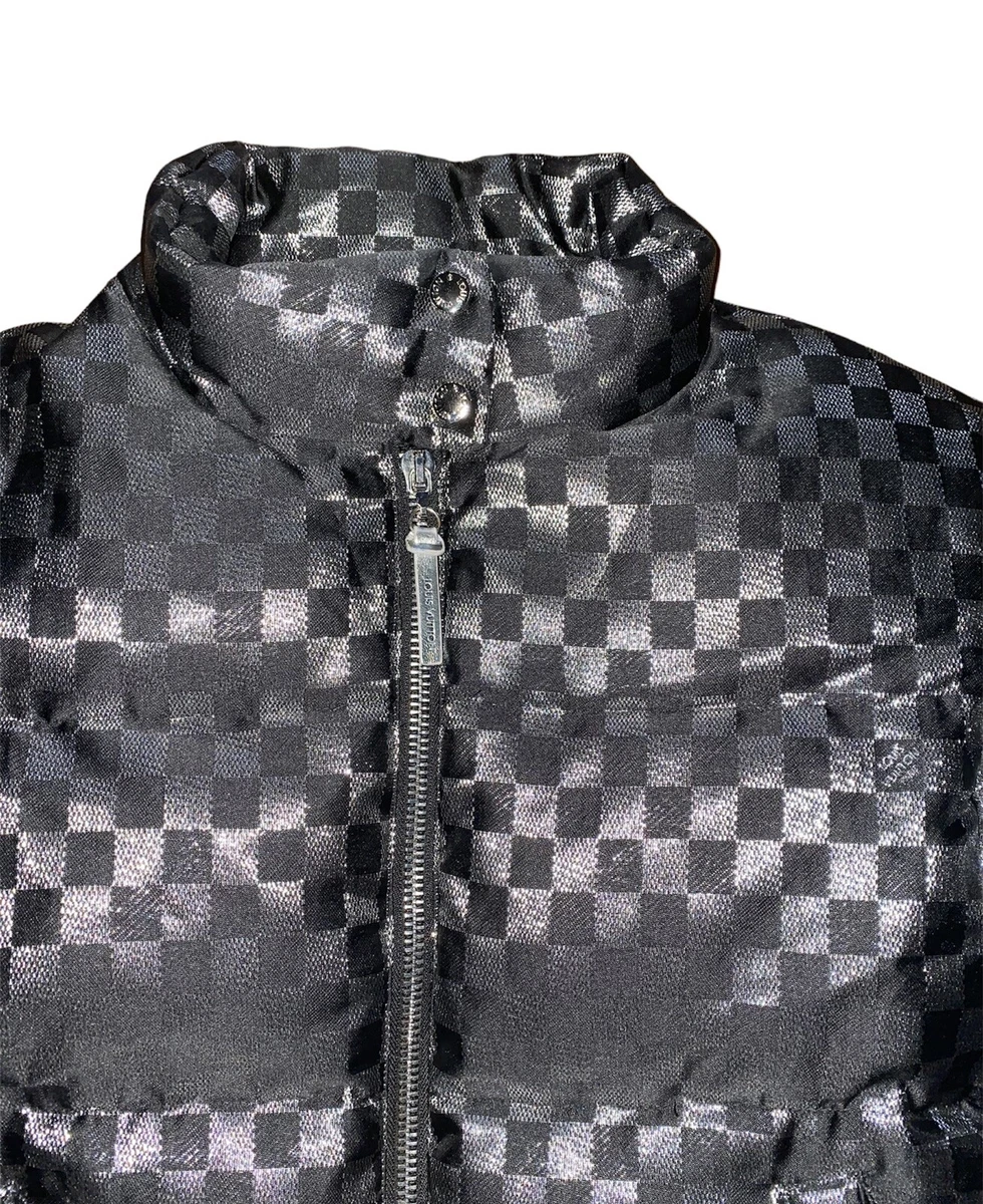 lv puffer jacket black