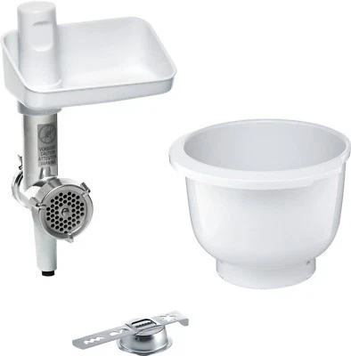 Bosch MUZ5BS1 Küchenmaschine Zubehörset MUZ5FW1 Fleischwolf Spritzgebäckvorsatz