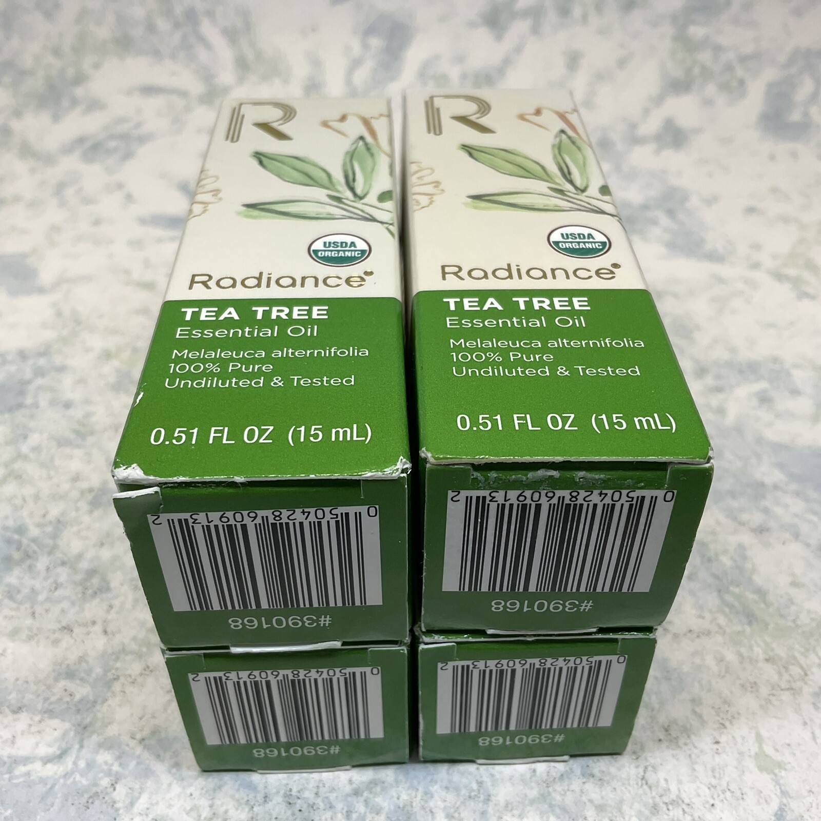 Radiance Tea Tree Essential Oil 0.51oz - Lot of 4