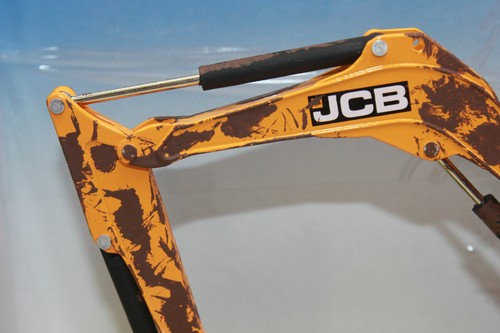 Britains 43279 Jcb Midi Excavatrice 86 C Pelle Hydraulique Schmutzig Boueux 1:3 - Picture 5 of 7