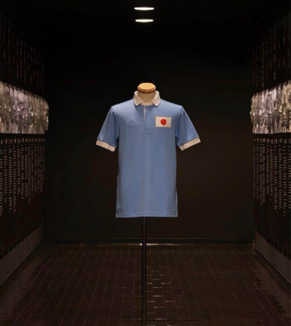 adidas - 入手困難！新品ロシアワールドカップ 公式Tシャツ 現地購入サッカー レディース NWT Japan National Team Home 2021 Centenary Football Shirt