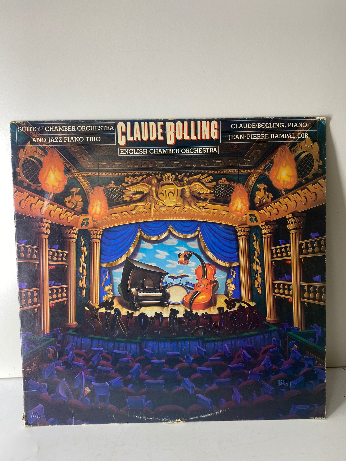 Claude Bolling - Suite for Chamber Orchestra and Jazz Piano Trio 12” Vinyl LP 
