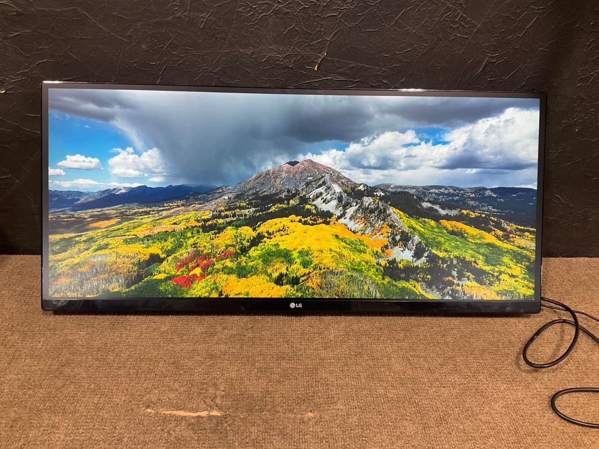 LG 34UM68-P 34in Widescreen LED-Lit Monitor - Black for sale LG 34UM68-P 34in Widescreen LED-Lit Monitor - Black for sale