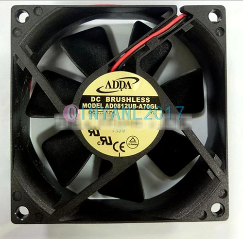 For AD0812UB-A70GL ADDA DC12V 0.30A fan 80*80*25mm
