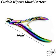 Cuticle Nipper Multi Pattern Plain Handle Podiatry Manicure Clipper Cutter CE