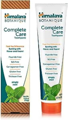 Botanique Simply Mint Complete Care Toothpaste Refreshing Mint Flavour | Strong