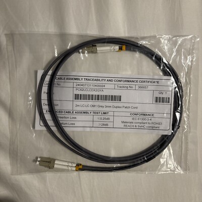 Cable Monkey Multi Mode Duplex LWL Patchkabel Lc-Lc 2m