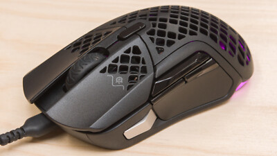 SteelSeries Aerox 5 Gaming Maus ultraleicht 9 programmierbare Tasten schwarz