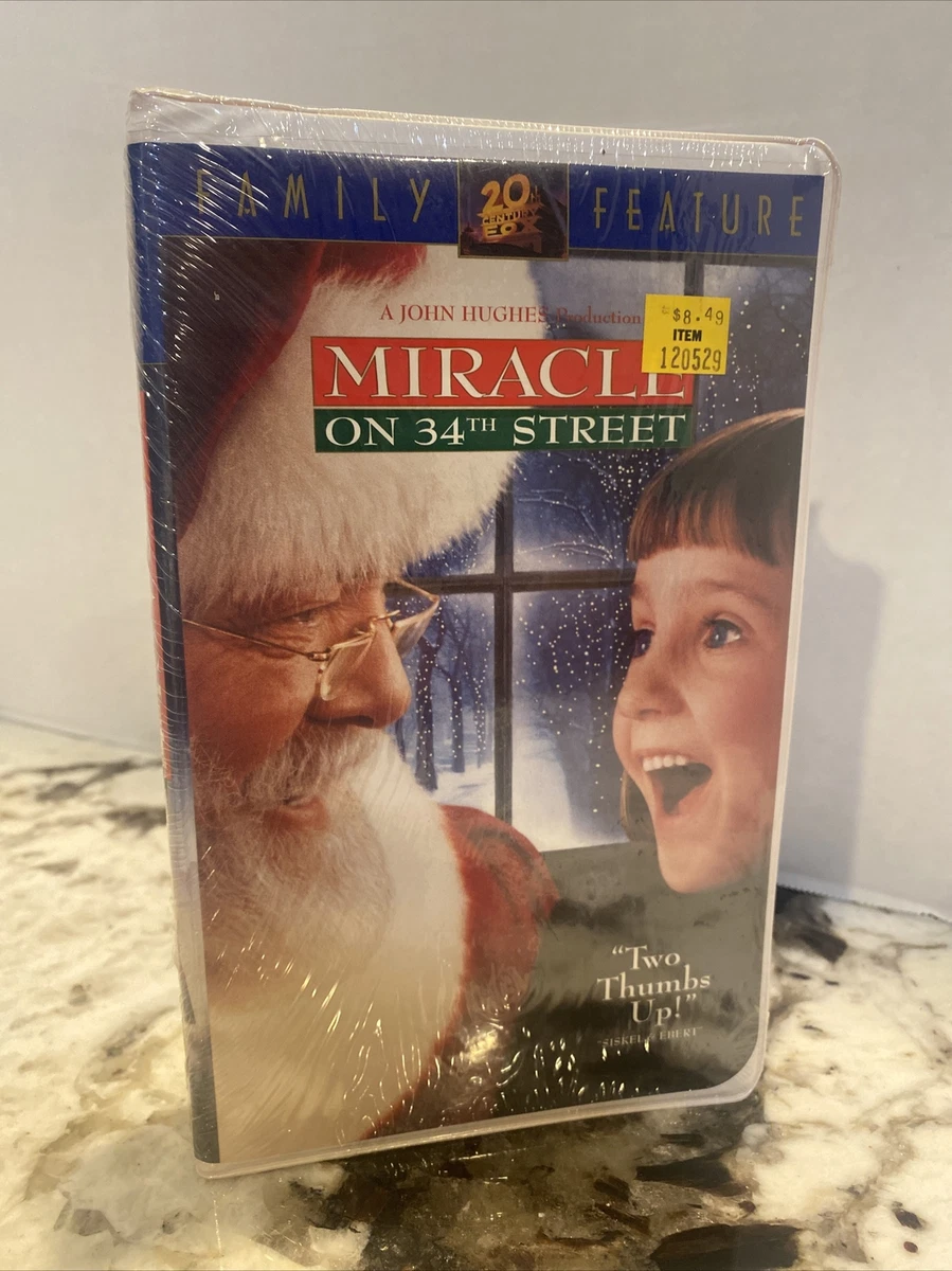 Limited Edition Miracle on 34th Street (1994 film) VHS Tapes for