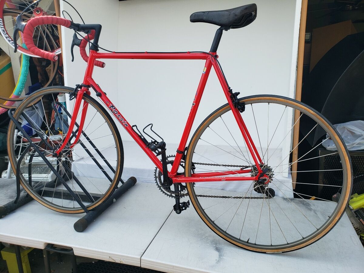 Vintage Rossin Road Bike 58/59cm Columbus tube & Full Vintage Rossin Road Bike 58/59cm Columbus tube & Full