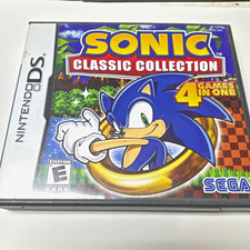 SEGA Sonic Classic Collection Nintendo DS w/ Manual NTSC-U/C (US/Canada)