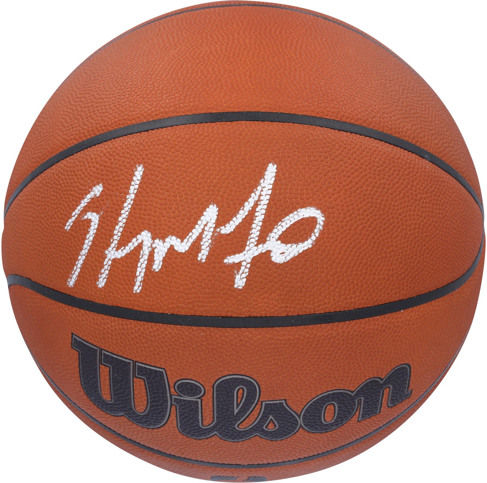 Carmelo Anthony Autographed Signed Denver Nuggets Wilson Official Game Basketball 
