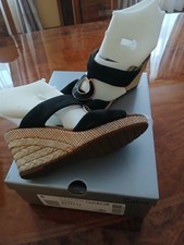 Gabor  Pantoletten  Keilabsatz Sandalen Leder...